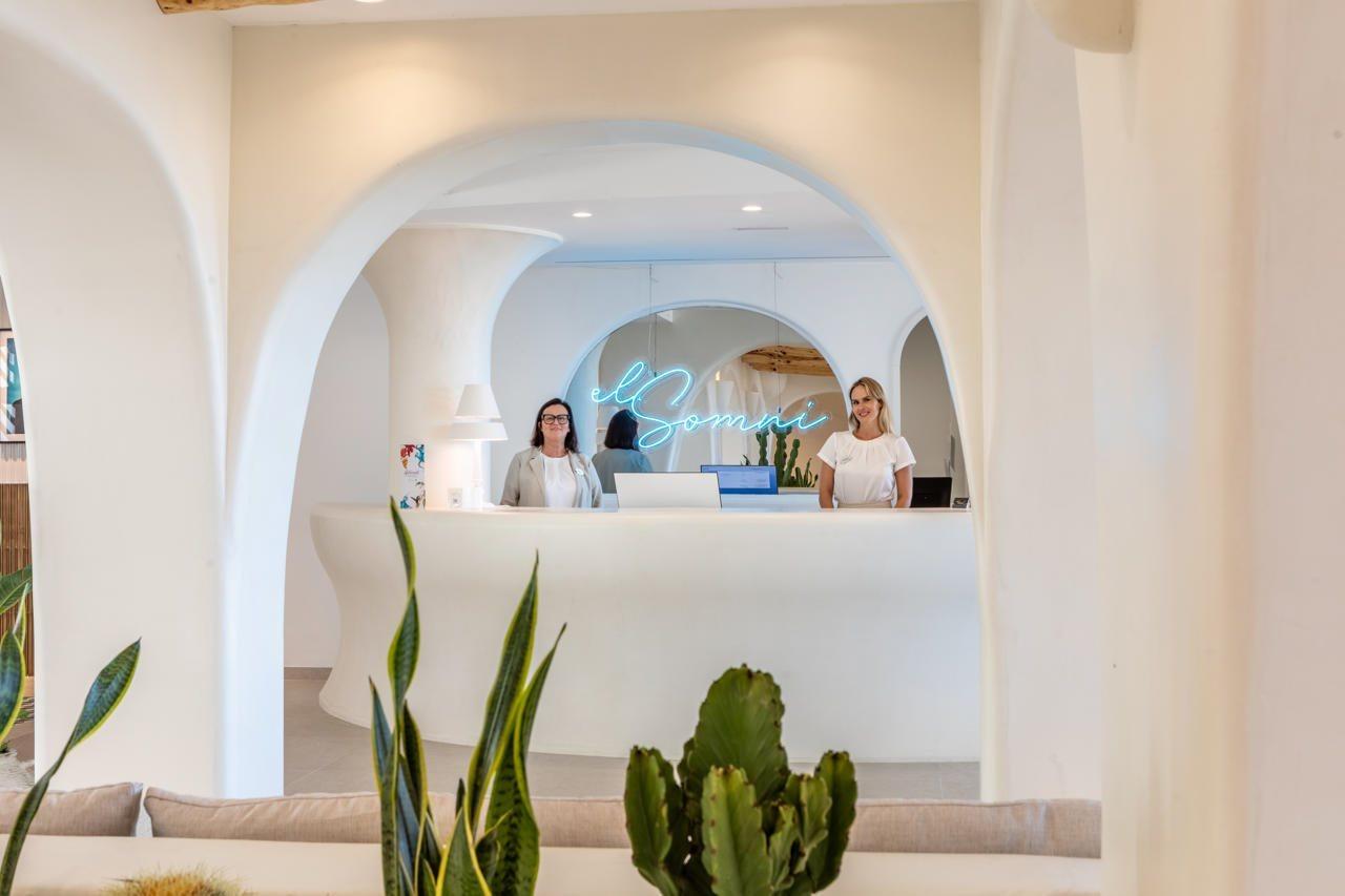 Grupotel Cala San Vicente Sant Joan De Labritja Esterno foto Reception at the Kuna Hotel
